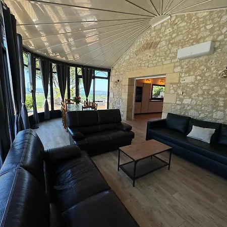 Monbazillac, Vue Exceptionnelle, Piscine, Jacuzzi 10-12 Pax * Монбазйяк